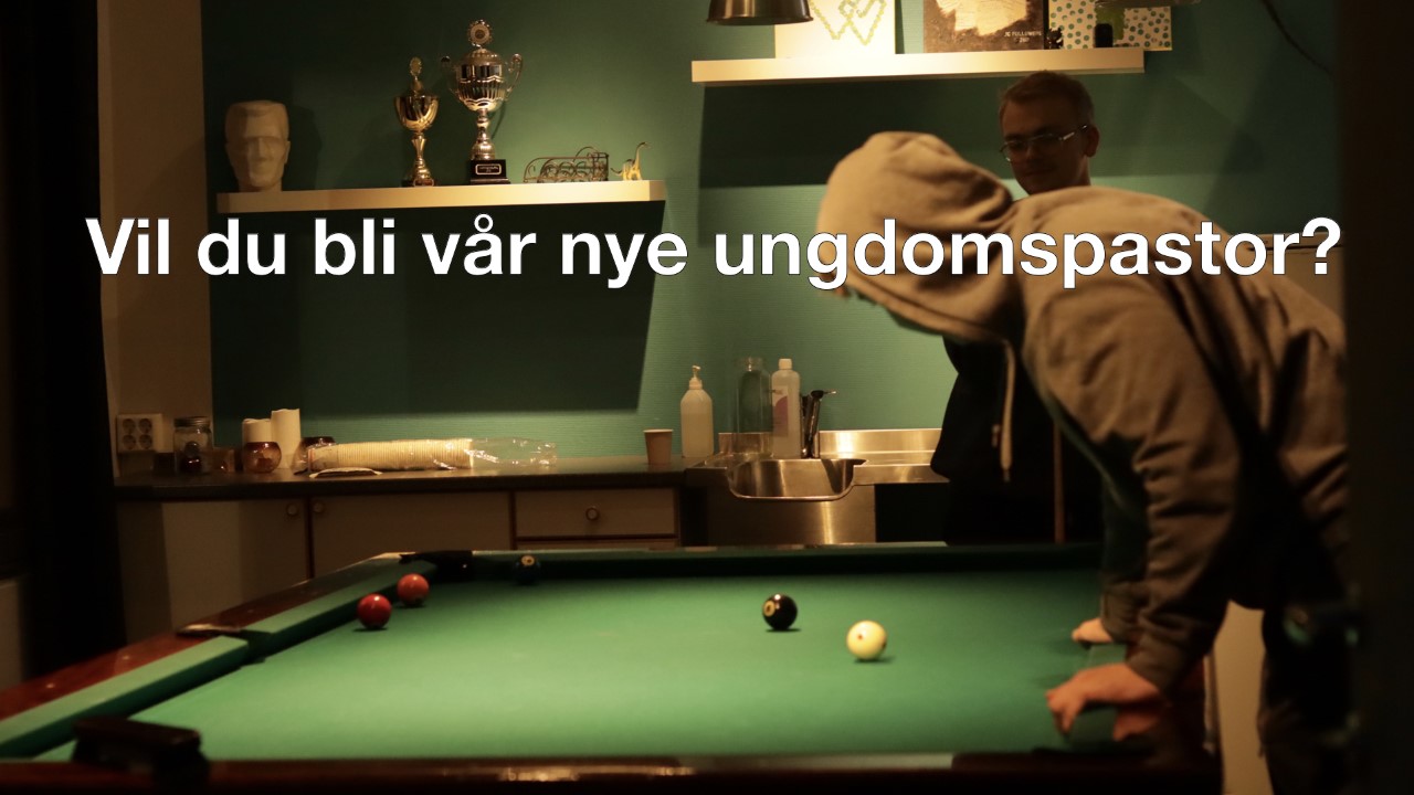 Vil du bli vår nye ungdomspastor?